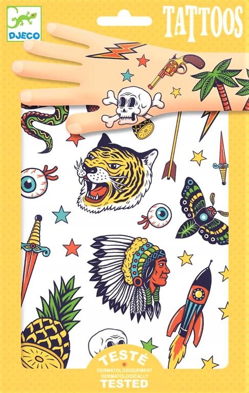 

Tatuaże Metaliczne Bang Bang Dziki Wschód Djeco