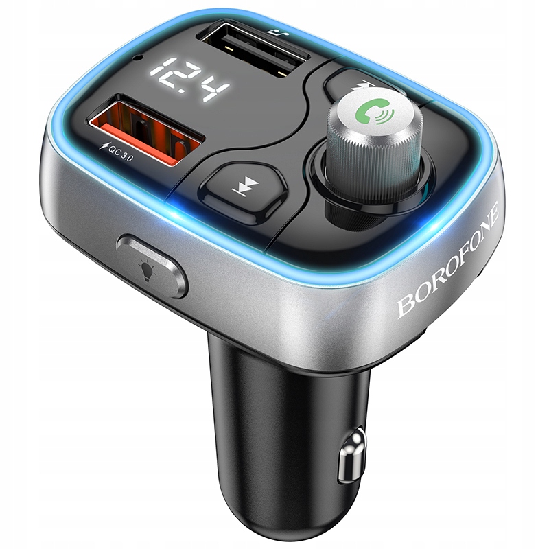 BOROFONE TRANSMITER FM BC32 SUNLIGHT MP3, BLUETOOTH - 2XUSB + MICROSD - QC Kod producenta BC32