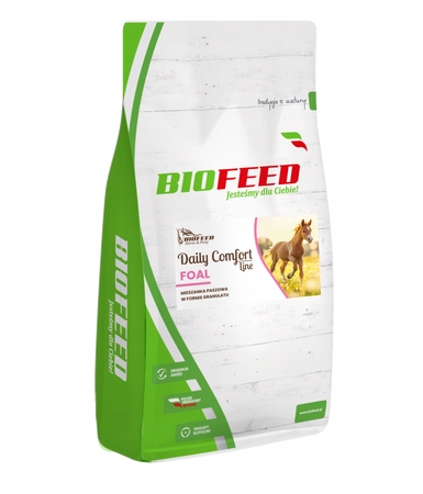 Daily Comfort Foals 25kg Biofeed Horse and Pony granulat dla źrebiąt