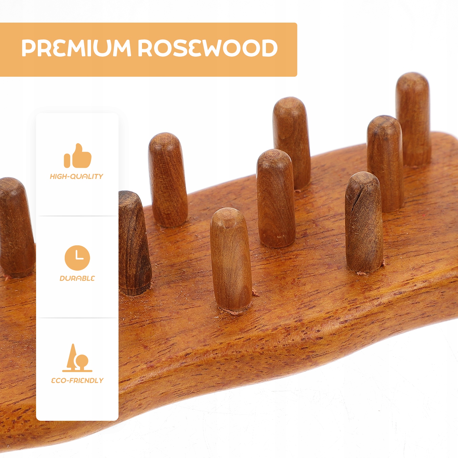 NARZĘDZIA DREWNIANE DO MASAŻU DOSTAWA MASAŻERÓW GŁOWY Marka bez marki