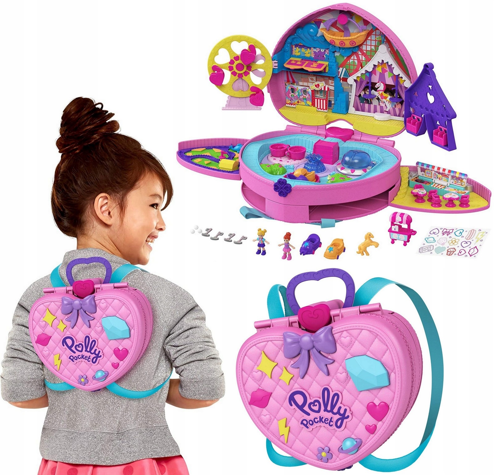 

Polly Pocket Zestaw Plecak Park rozrywki GYK91