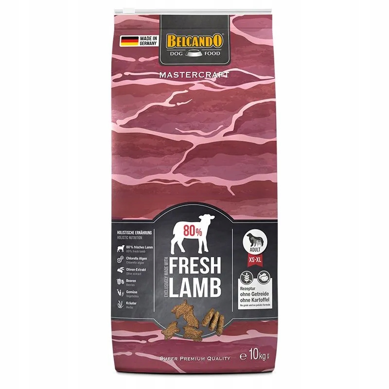 Belcando Mastercraft 10KG Fresh Lamb Jagnięcina Sucha Karma Dla Psa