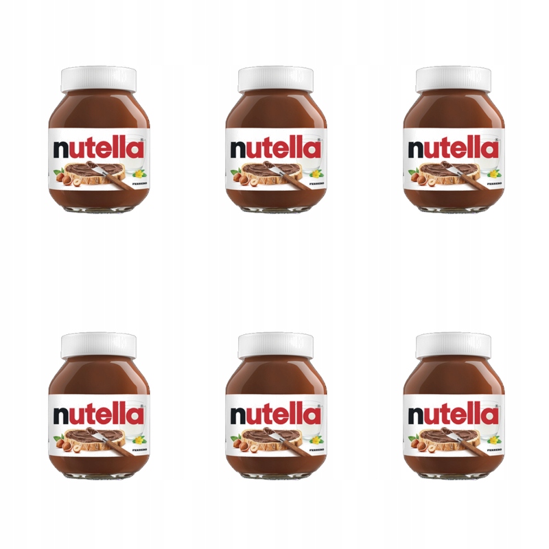 Krém na mazání Nutella 600 g X6