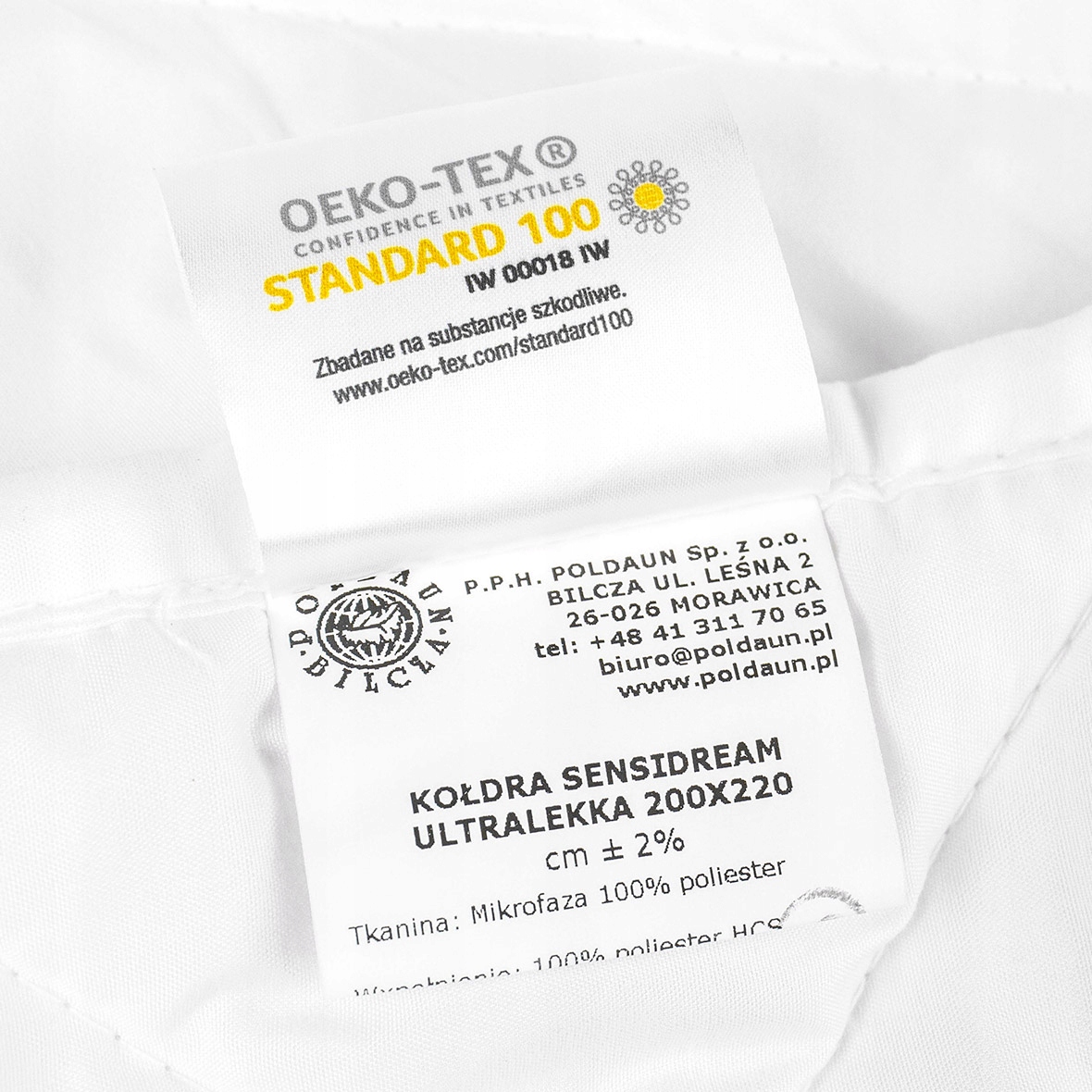 Kołdra 200x200 Cienka Letnia Lekka SENSIDREAM Bohater brak