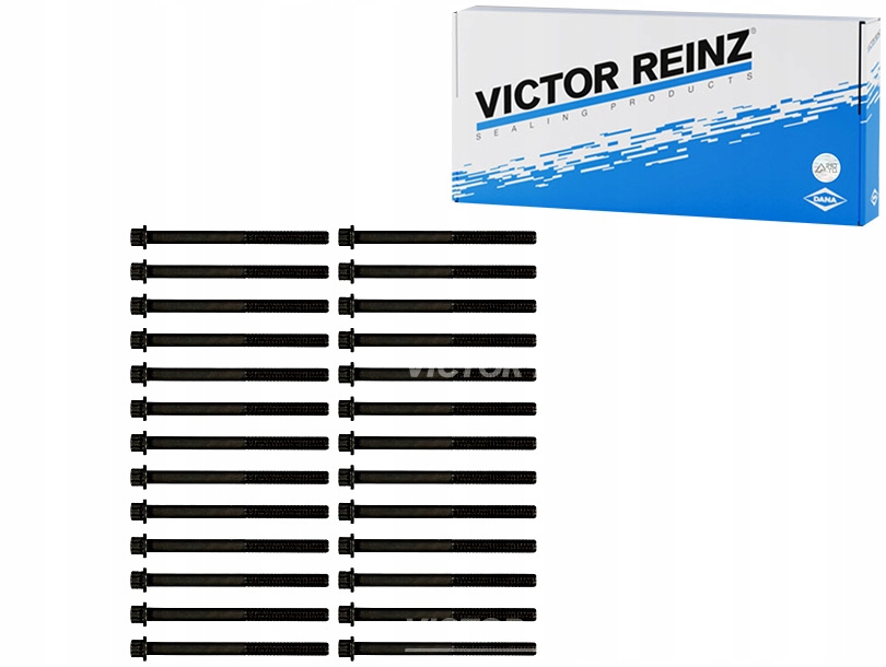 ZESTAW ŚRUB GŁOWICY CYLINDRÓW TOYOTA LAND CRUISER LAND CRUISER 80