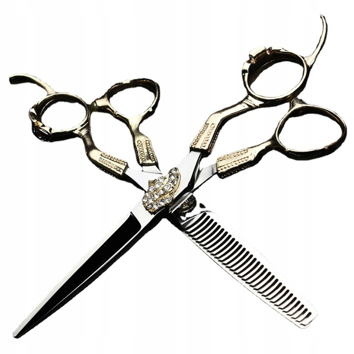 Japonská Ocel Kadeřnické nůžky 6" Degážovky 6"