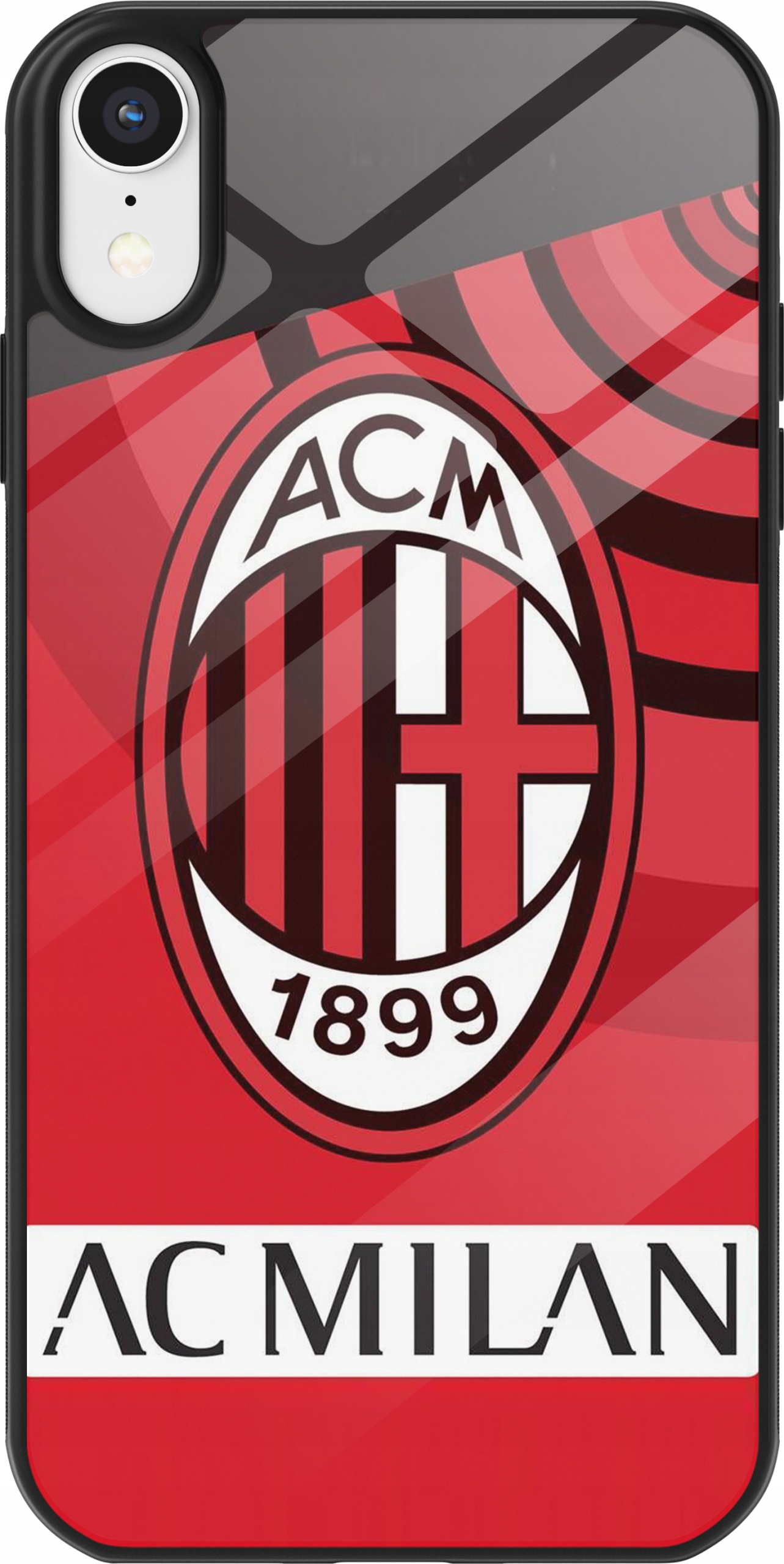 

Etui Glass Ac Milan Samsung S22