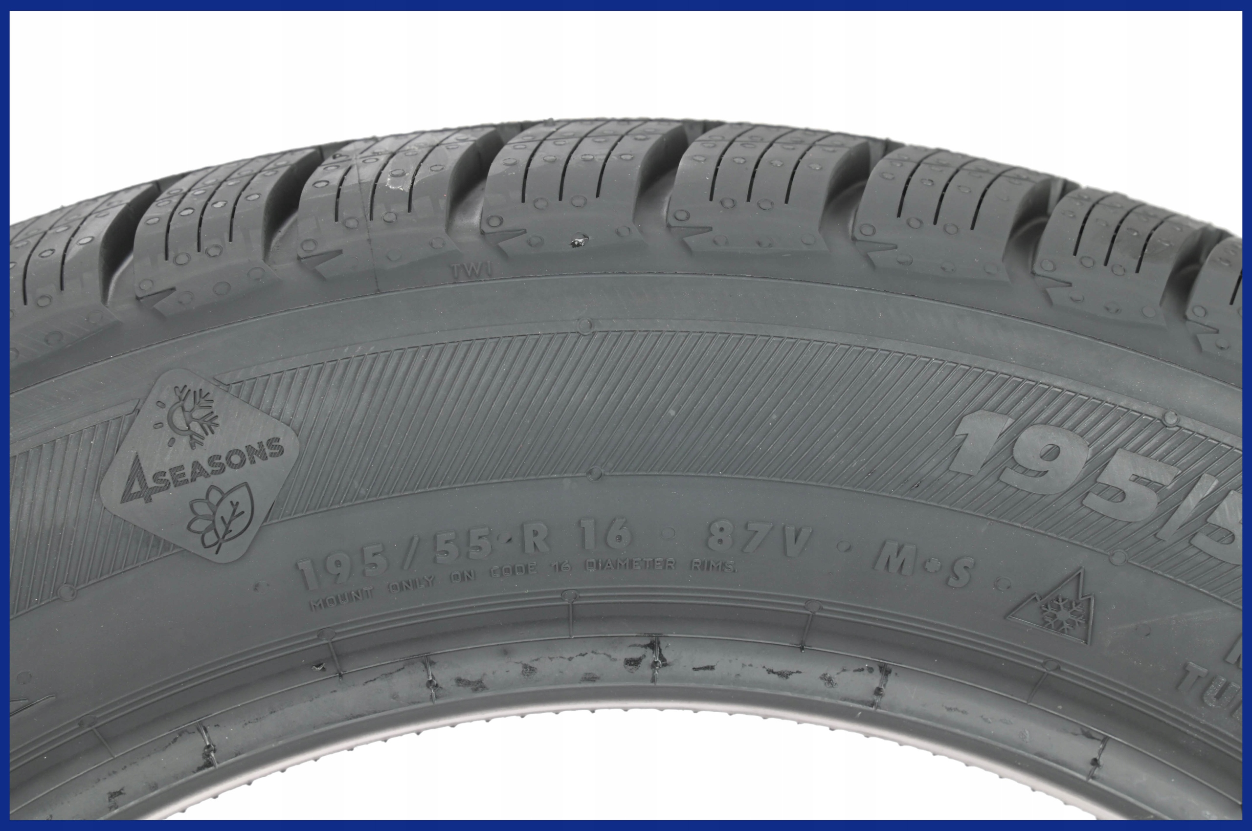2 x 195/55R16 87V 4Seasons 2 Point S CAŁOROCZNE Model inny