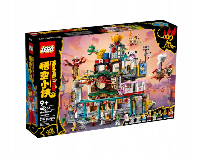 Lego Nový set Monkie Kid 80036 Město lucerny