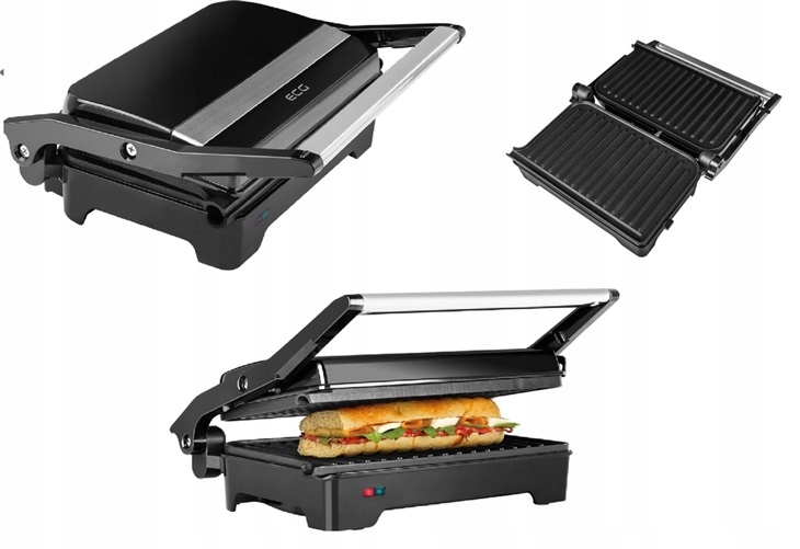 

Grill Elektryczny Ecg S2070 Opiekacz 1200W panini