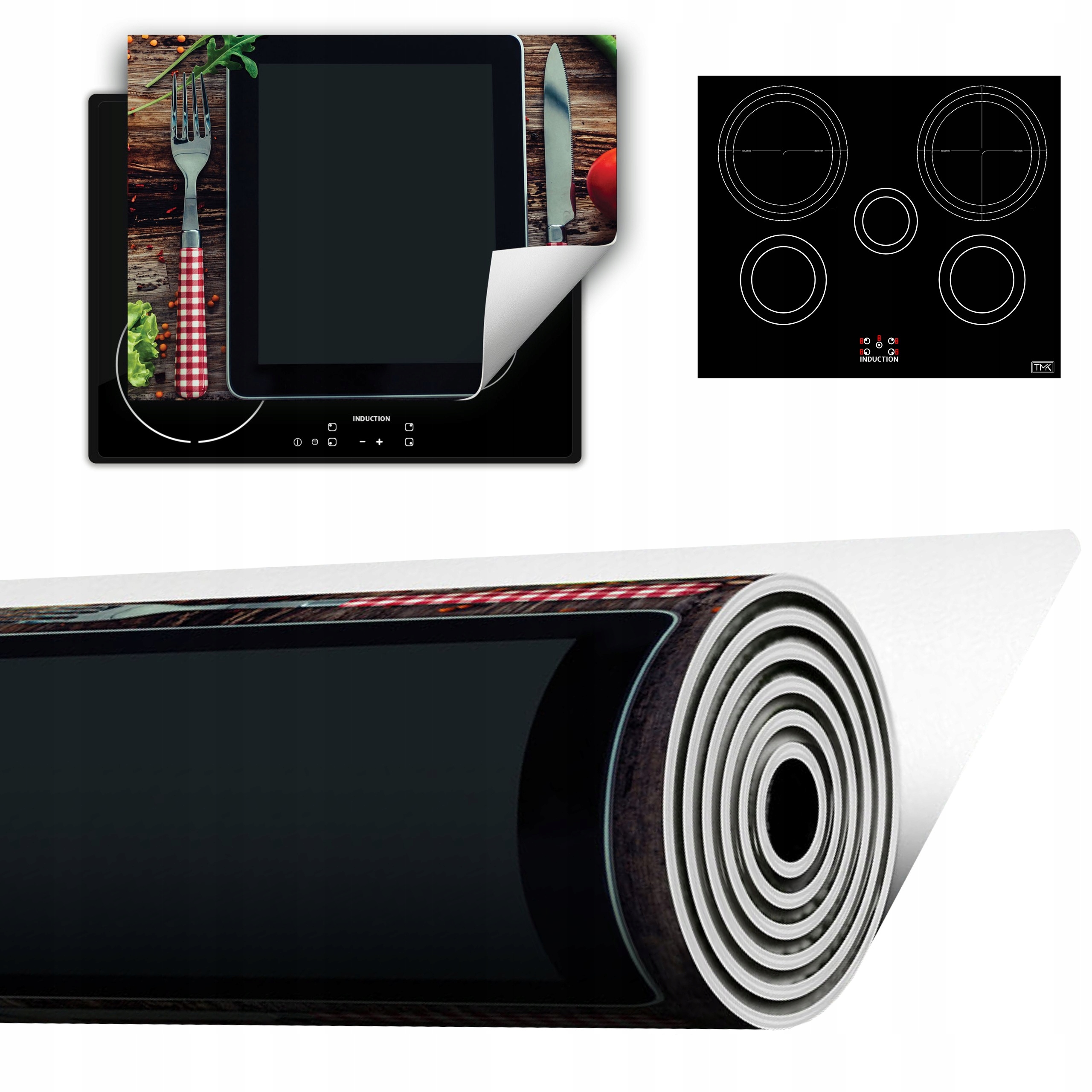 Vinylová Podložka Do Kuchyně Více Místa 70x52 Dřevo kuchyně