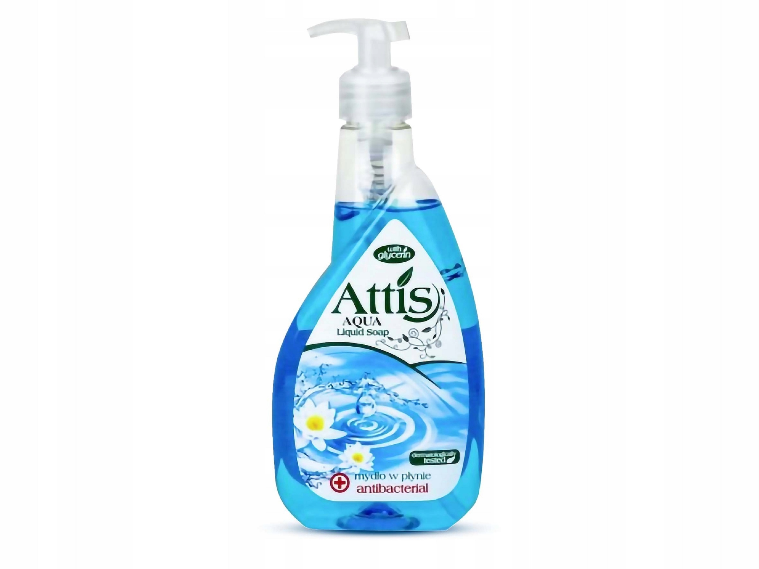 

Mydło antybakteryjne w płynie Attis 400ml