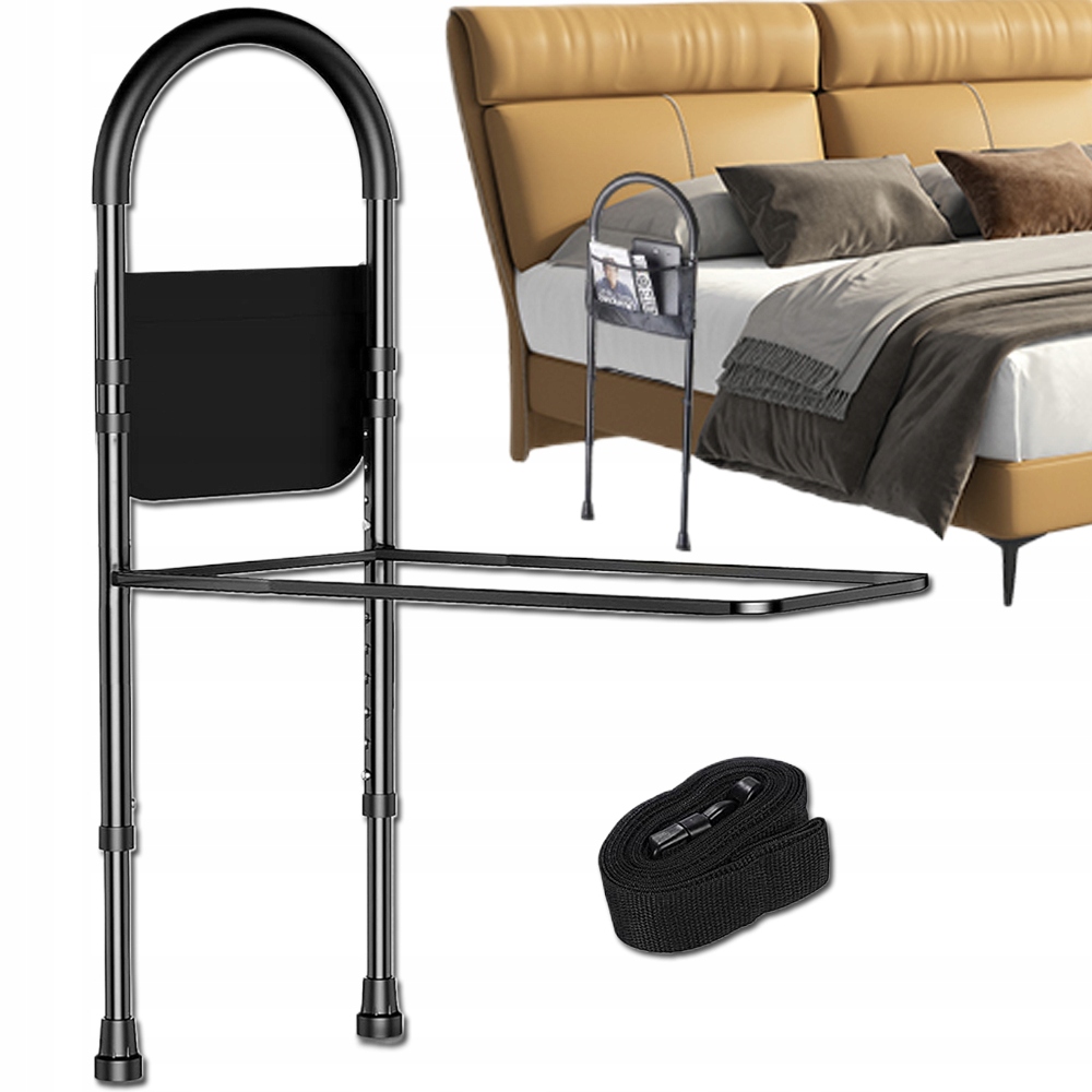 Uchwyt Boczny Łóżka Ochronna Poręcz Barierka Zabezpieczająca Dla Seniorów