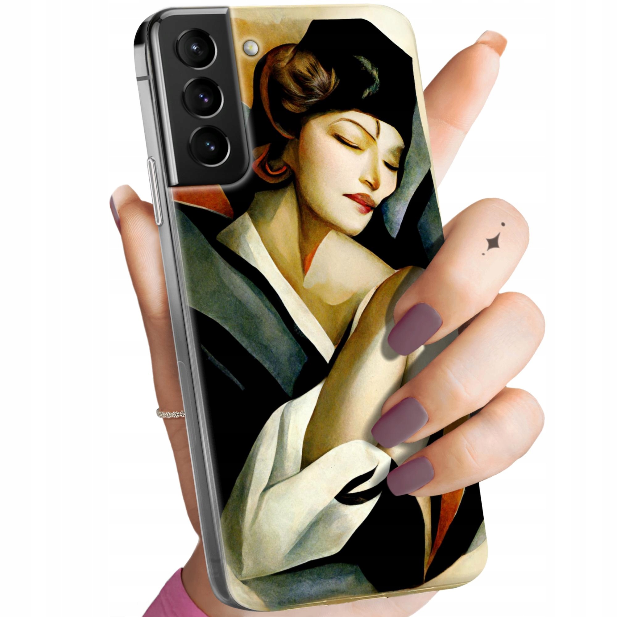 Etui Do Samsung Galaxy S21 Ultra 5G Art Deco Łempicka Tamara Barbier