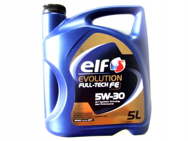 Olej Elf Evolution Fe FullTech 5W30 5L Dpf Solaris