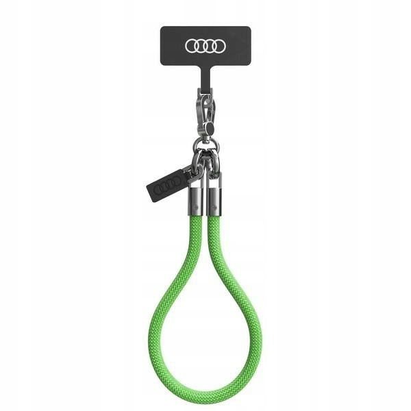 Audi univerzální vodítko pro telefon 28 cm 8 mm zelená/zelená