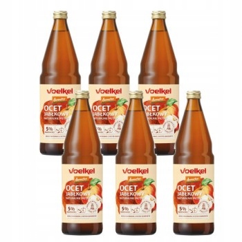 Levně 6 x Ocet z jablek Bio Demeter 750 ml Voelkel