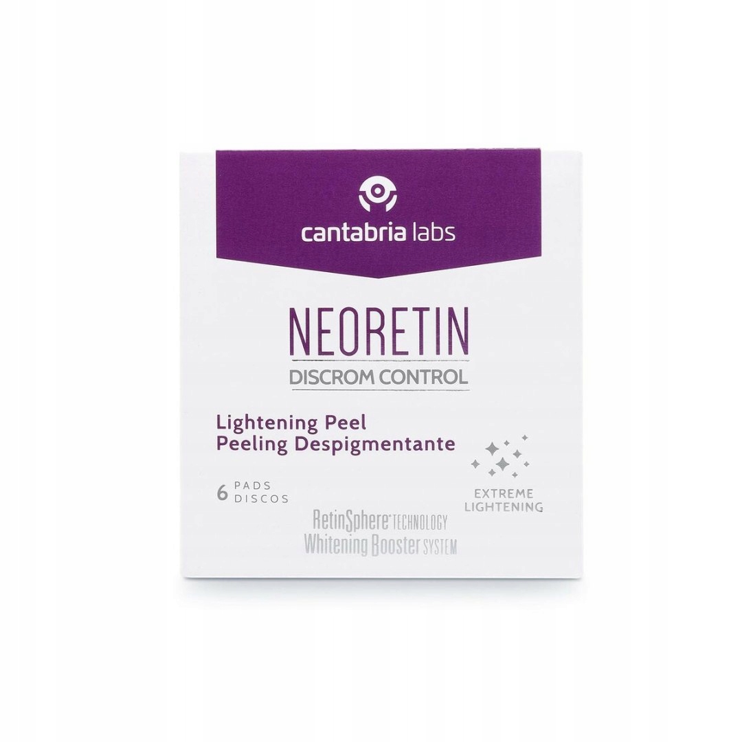 Peeling na obličej Neoretin Neoretin Discrom Control 6 Kusů