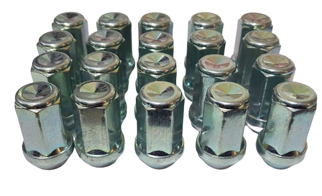 Гайки 14x1. 5 повні К. 19 довше 40 мм ЄС 20 шт