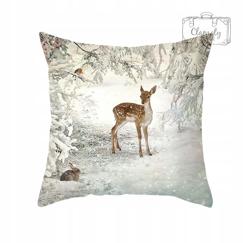 

Poszewka Świąteczna Sarenka Las Śnieg 45x45
