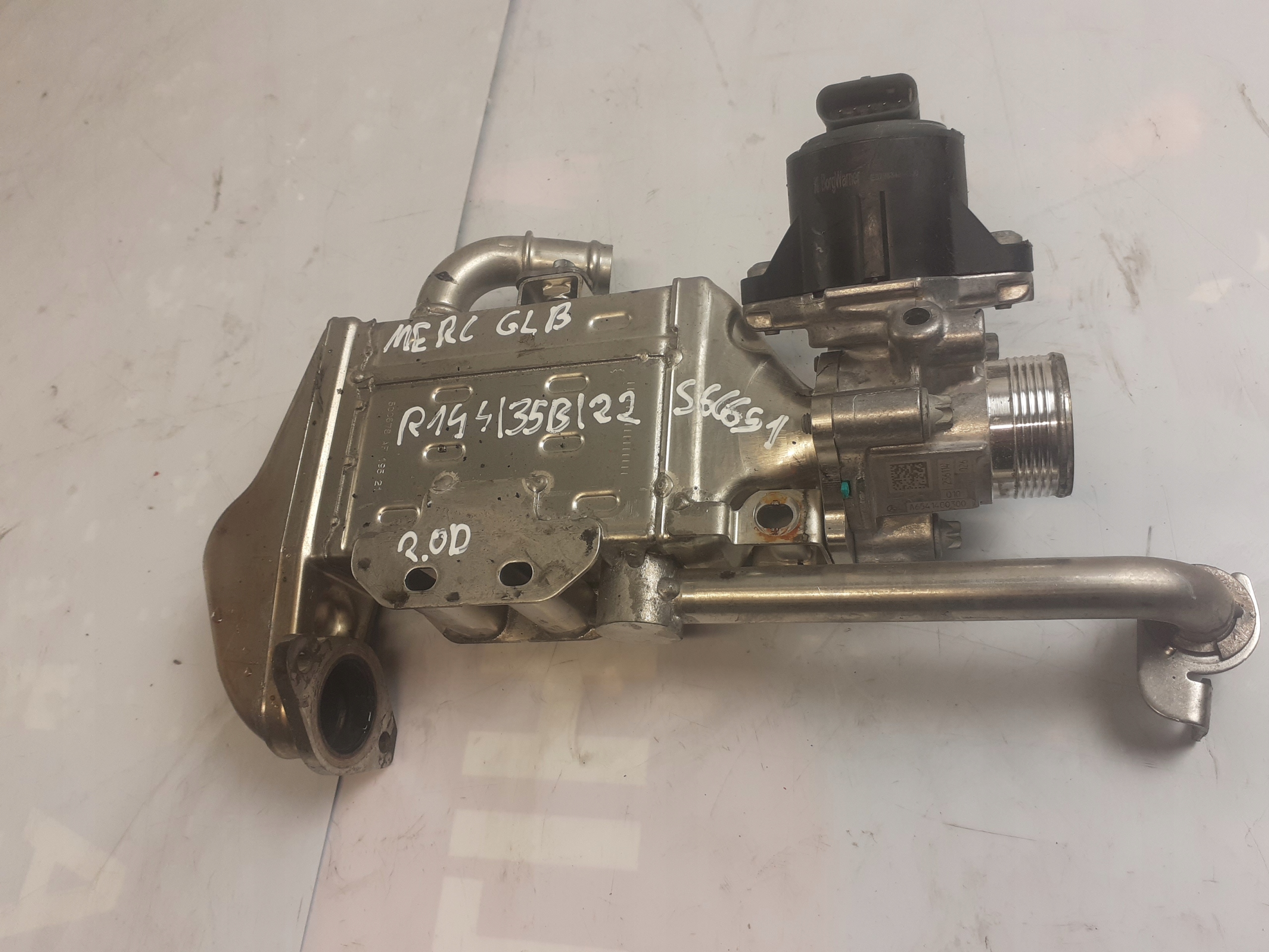 EGR valve radiator MERCEDES A247 X247 2.0D CDI