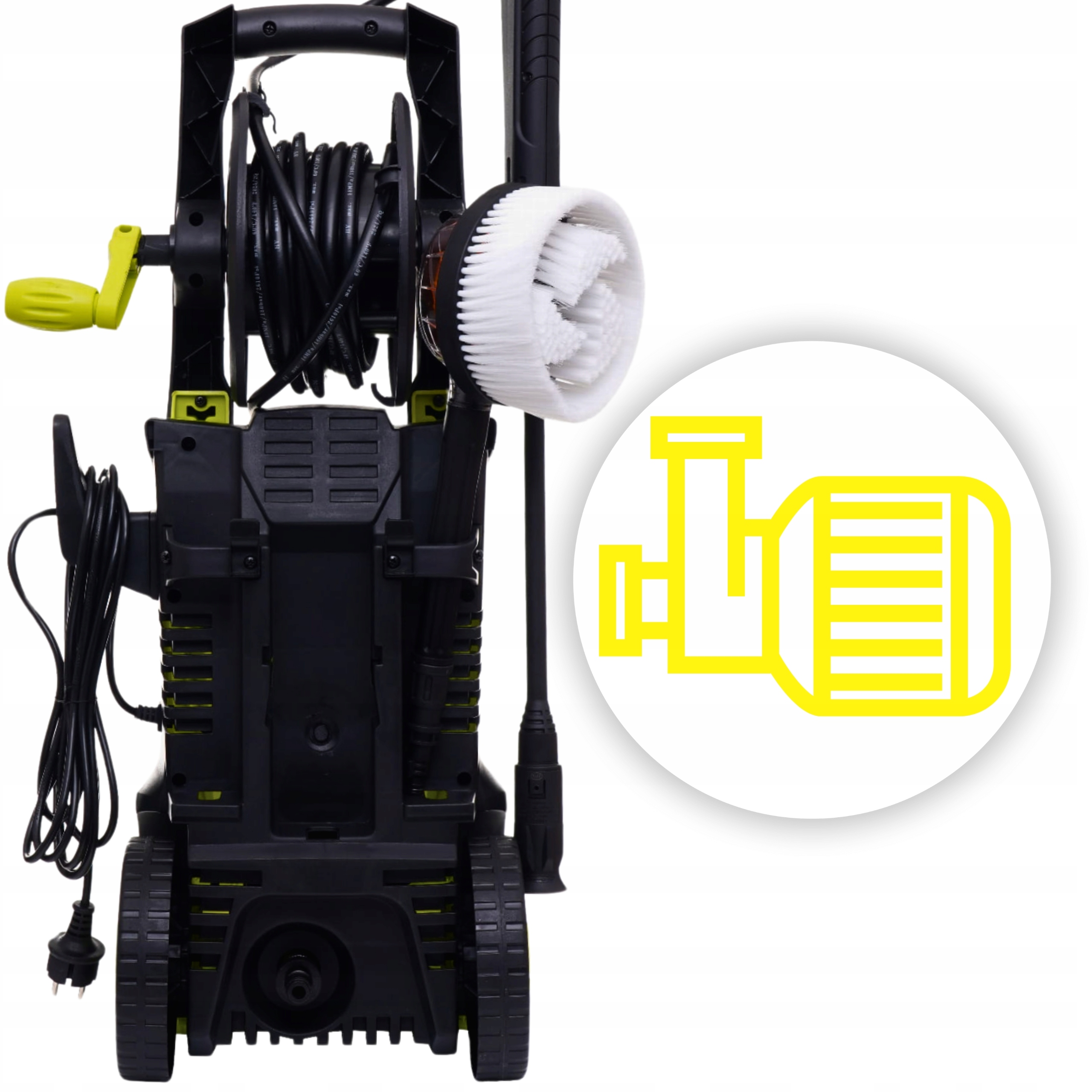 MYJKA CIŚNIENIOWA SAMOSSĄCA 280 BAR INDUKCJA ZESTAW PŁYN KARCHER XL 2800W Model MYJKA CIŚNIENIOWA SAMOSSĄCA TURBO 280 BAR