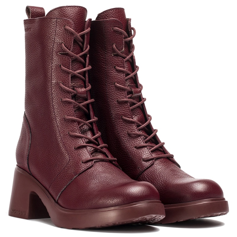 Dámské dámské kotníkové boty španělské Wonders E-7124 Wild Vino kůže Vel. 37