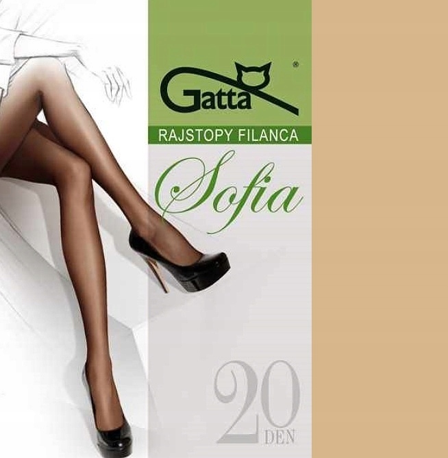 

Gatta Sofia rajstopy elstil 20den visone r.5