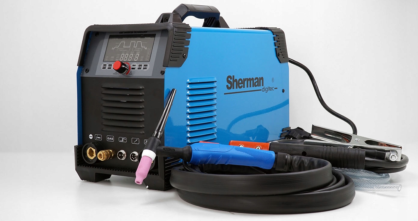Spawarka Sherman TIG Multipro 200 AC/DC HF PULS Model TIG 200 AC/DC MULTIPRO