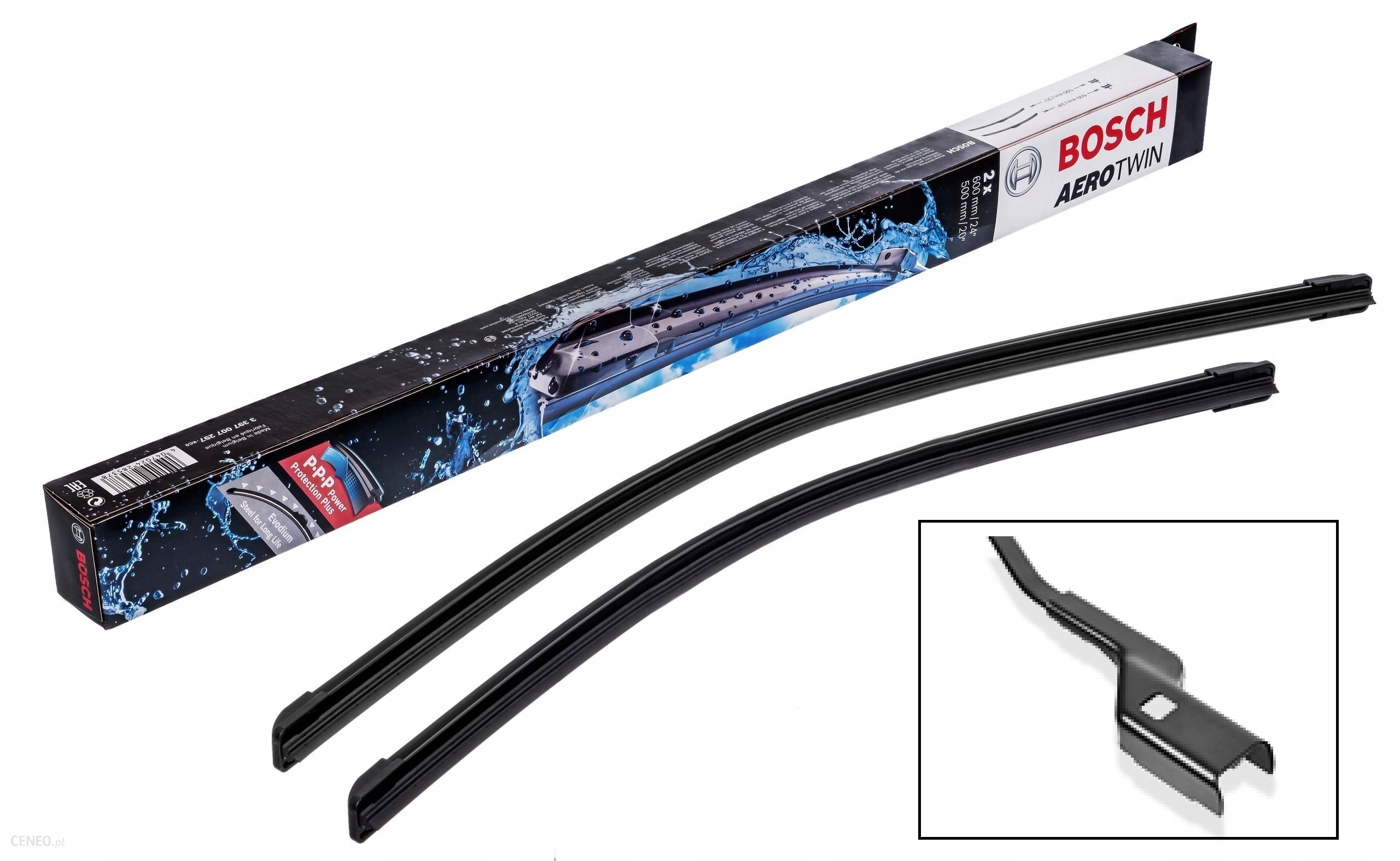 3 397 - ЩЕТКИ СТЕКЛООЧИСТИТЕЛЯ BOSCH AEROTWIN OPEL PEUGEOT