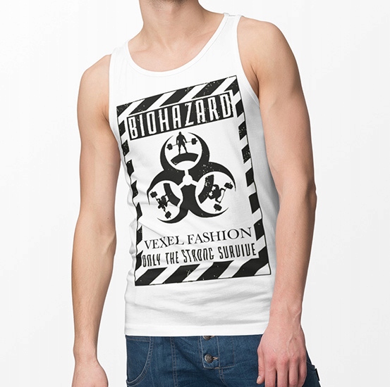 TANK TOP SIŁOWNIA BIOHAZARD