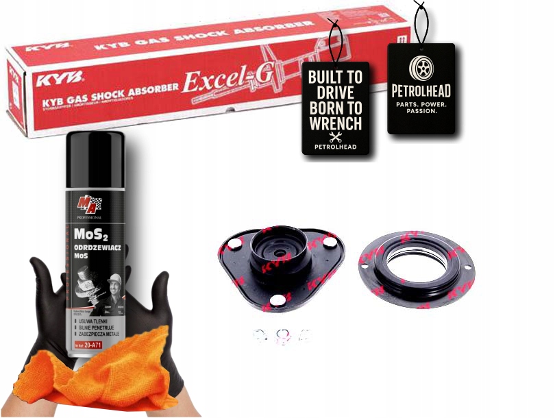 Polštář Tlumiče Přední L/p Toyota Prius Plus Rav #Petrolhead Pro+ Kit1