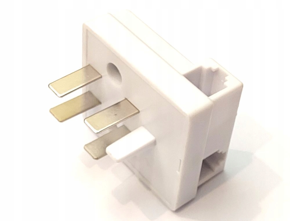 Adapter Wtyk telefoniczny stary typ - 2x gn. RJ11