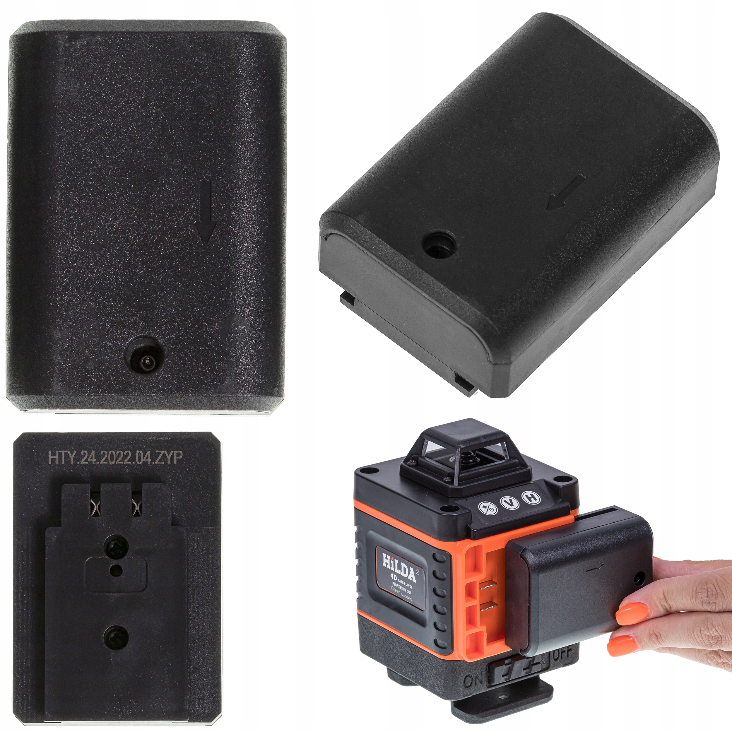 

Bateria Do Poziomica Laserowa 360° Hilda I Innych