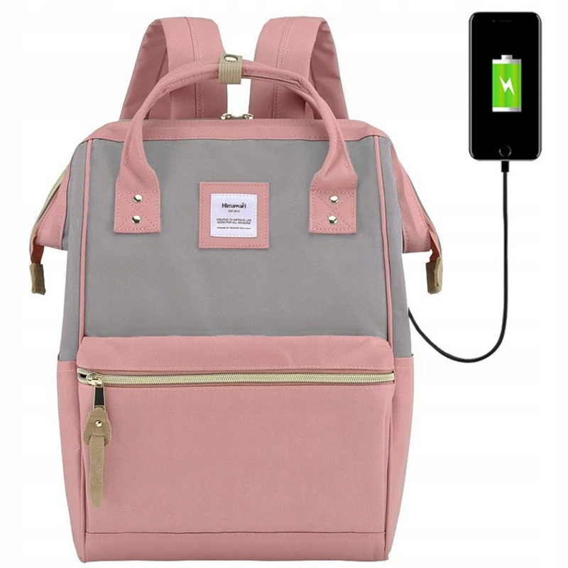 

Wro Damski plecak szkolny Himawari 9001 Usb