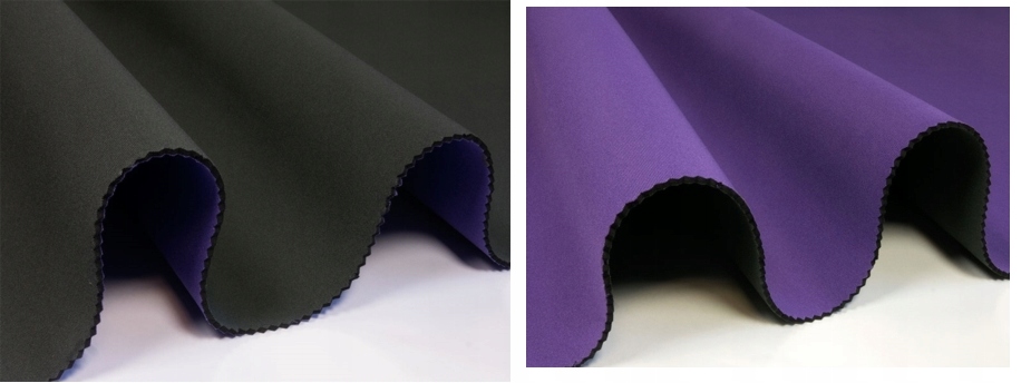 Neoprenová pěna 3 mm grafitová fialová 1mb.