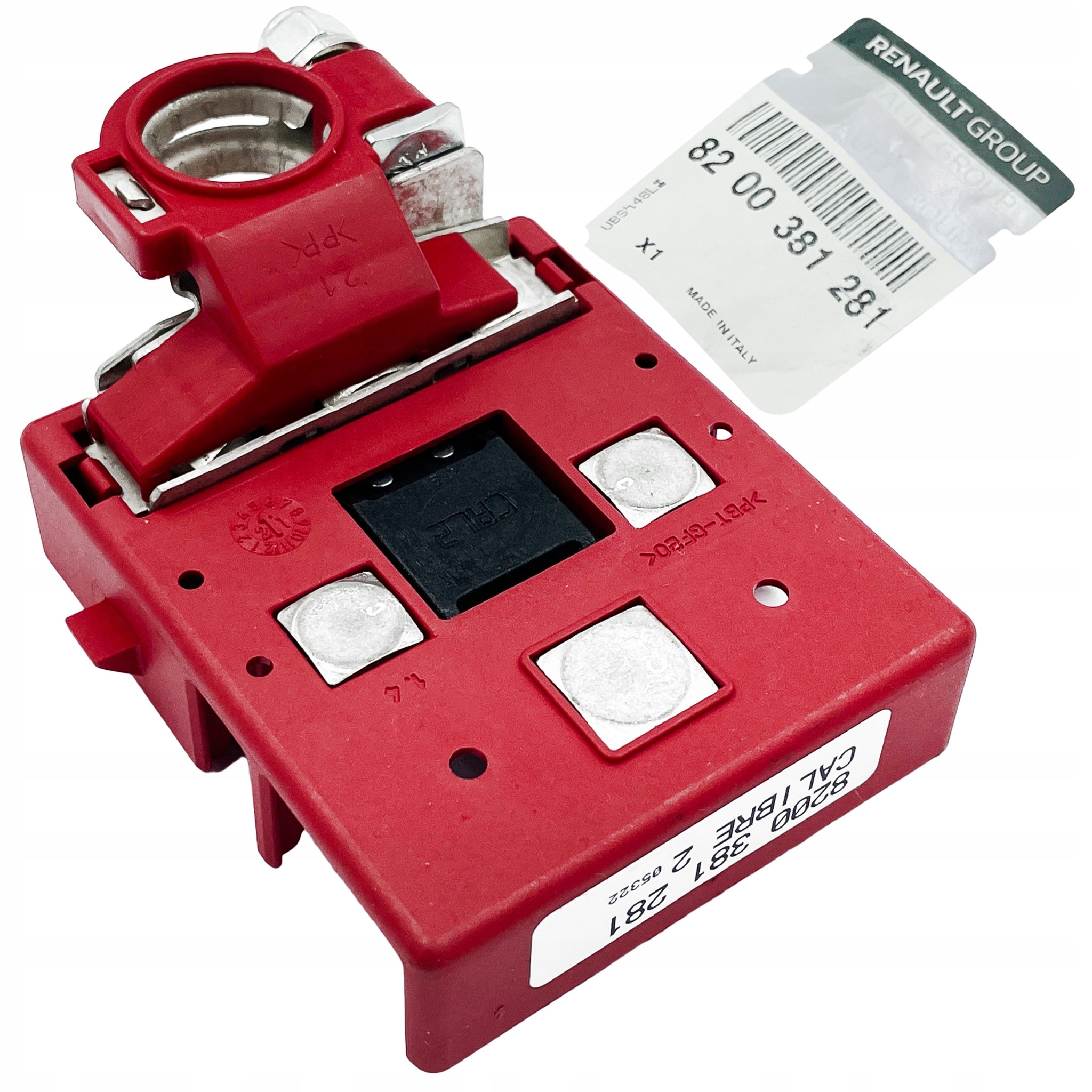 KLEMA PLUSOWA AKUMULATORA RENAULT CLIO II, MEGANE II, SCENIC II ORYGINAŁ