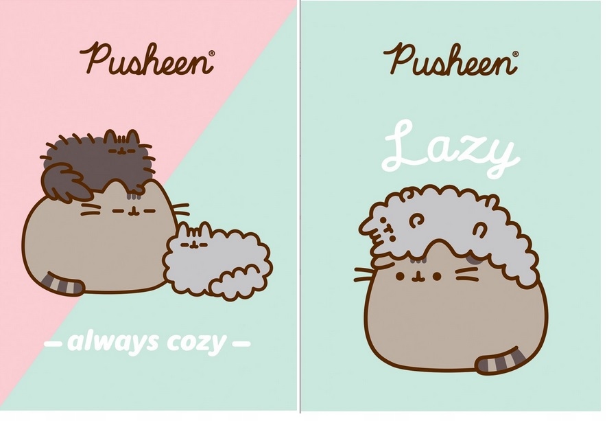Zeszyt A4 32k krata laminowany PUSHEEN 5249 A'15