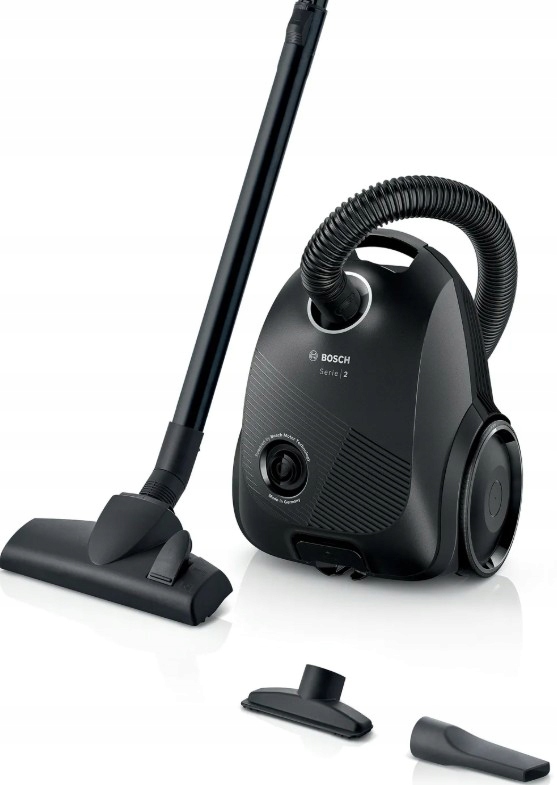 Vysavač Bosch Bgb S2LB1 výkonný 600W nástavce součástí balení, tradiční sáčkový