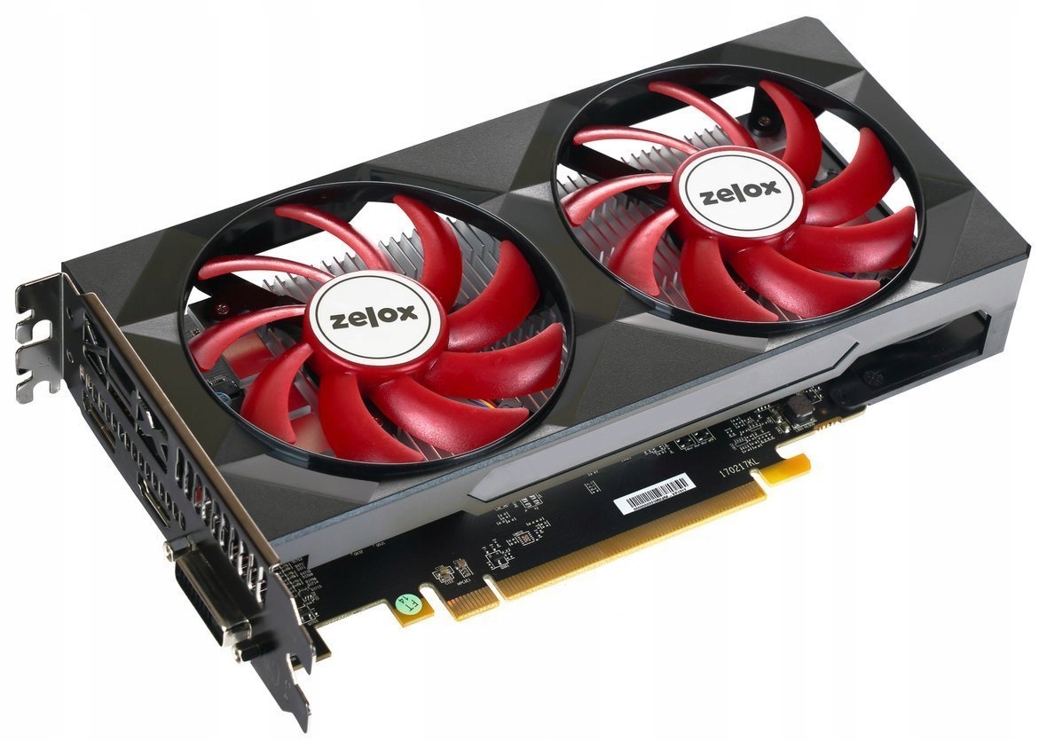 

Zelox Radeon RX550 4GB GDDR5 Vulkan Hdmi DVI-D Dp