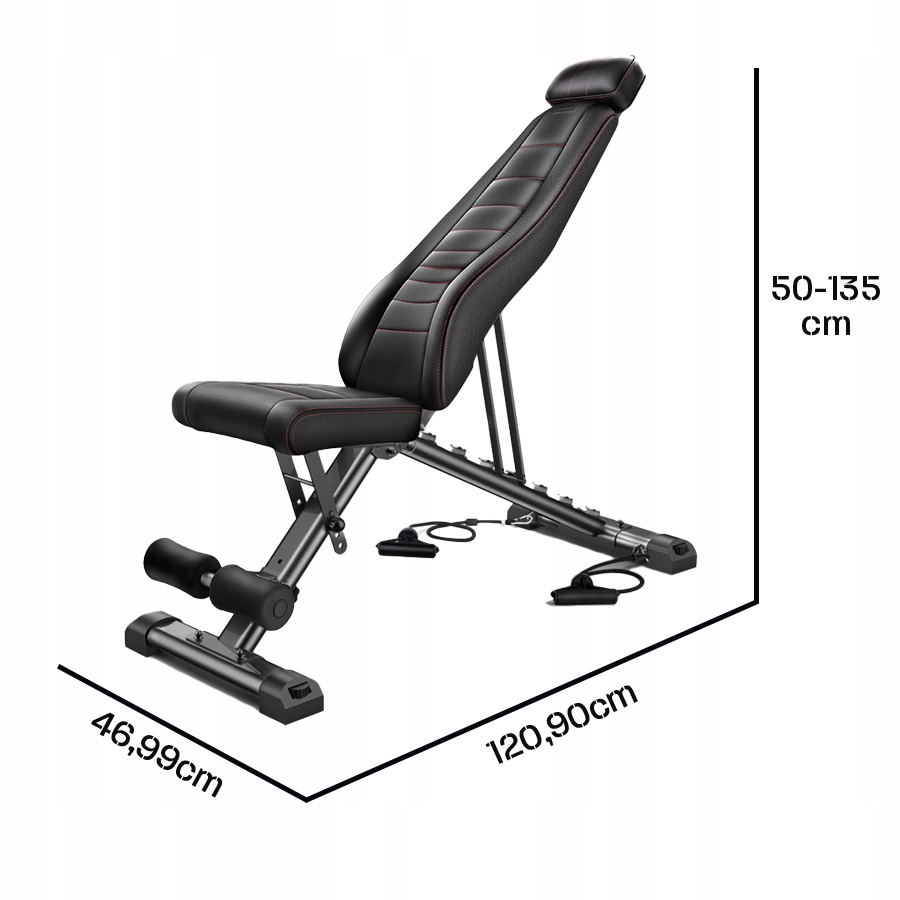 Ławka treningowa regulowana Model LR202402
