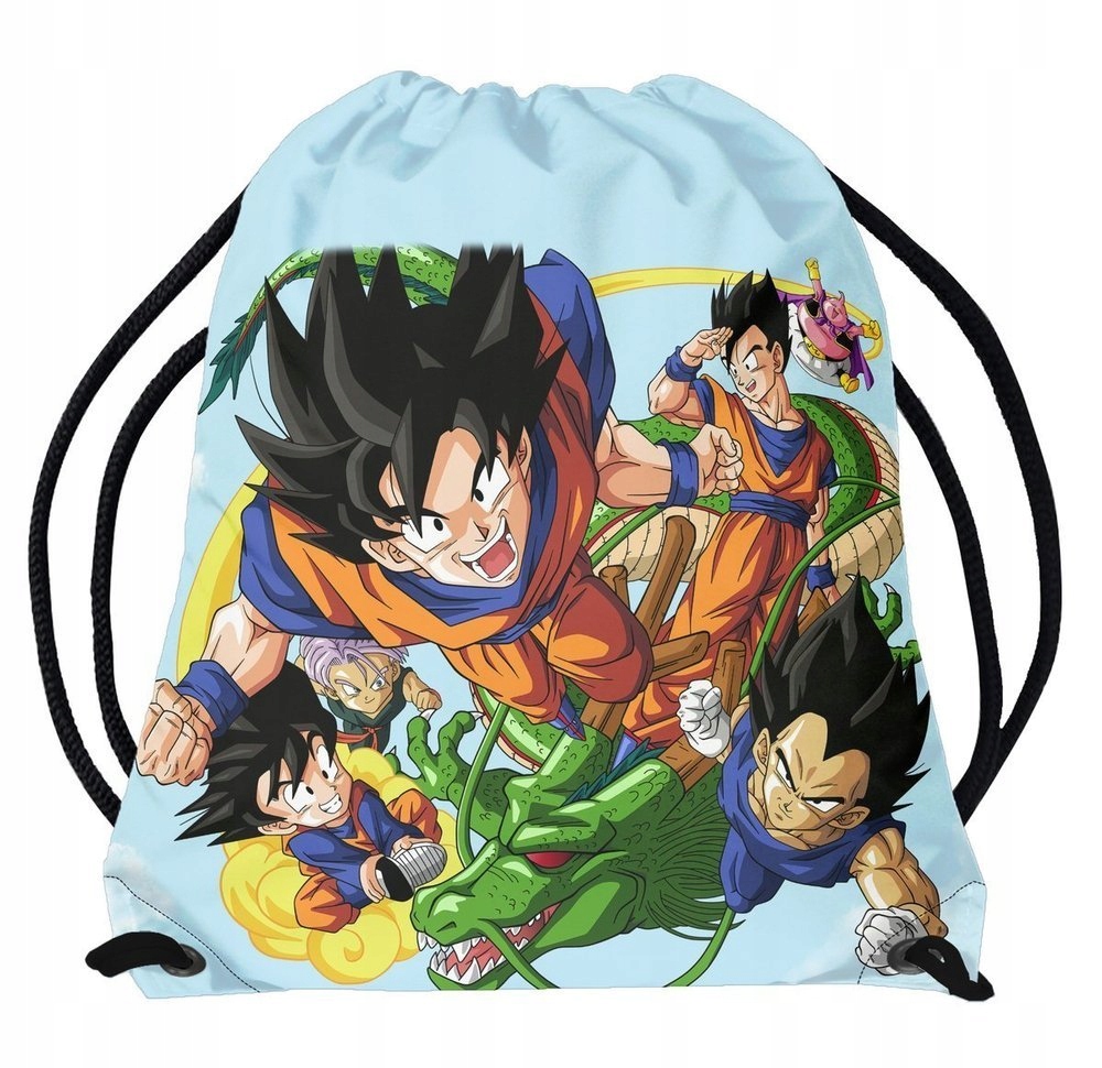 

Worek Dragon Ball Dodaj swój napis!