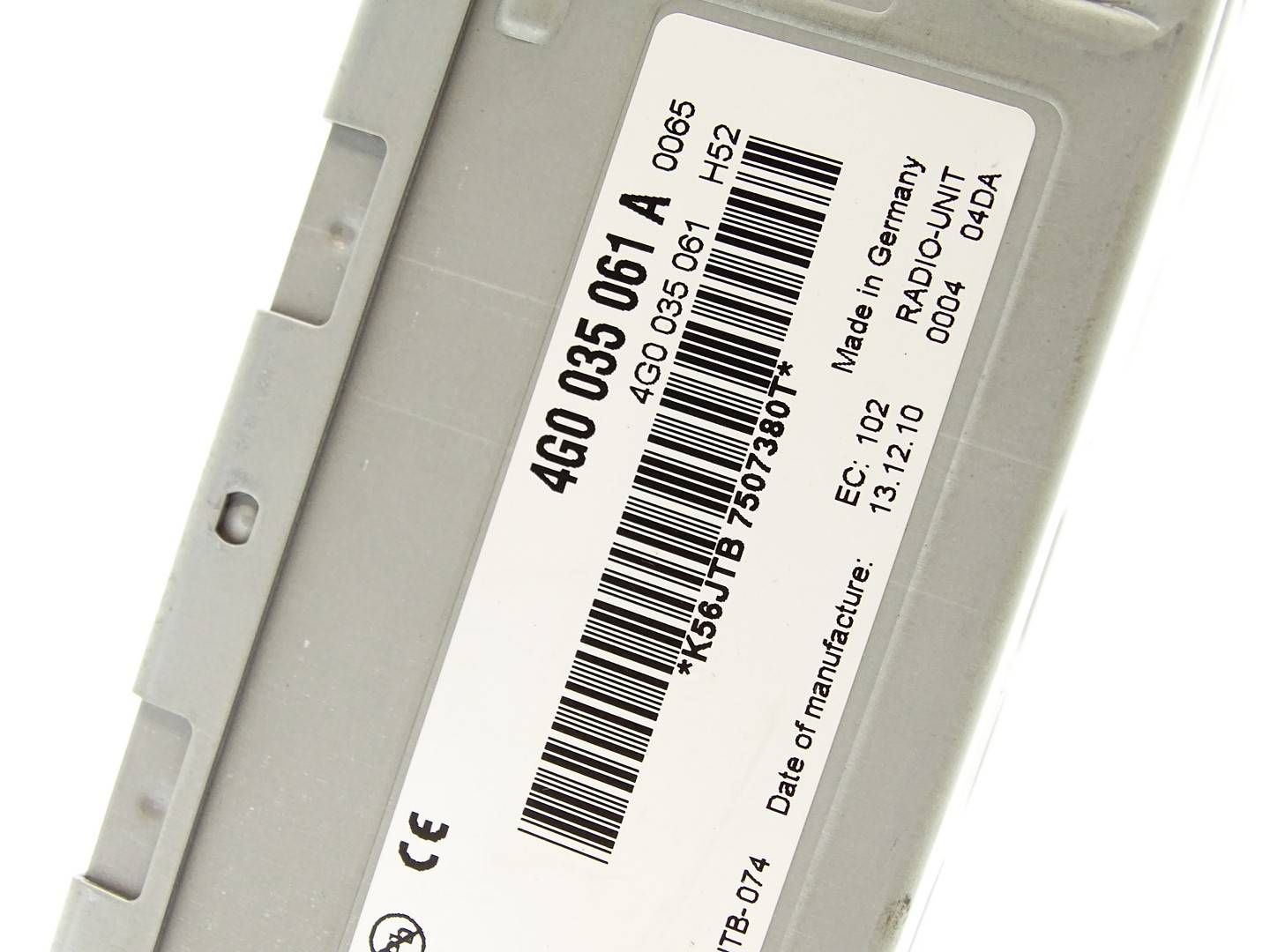module TUNER RADIA NAVI navigation devices AUDI A6 C7 A7 4G 4G0035061A