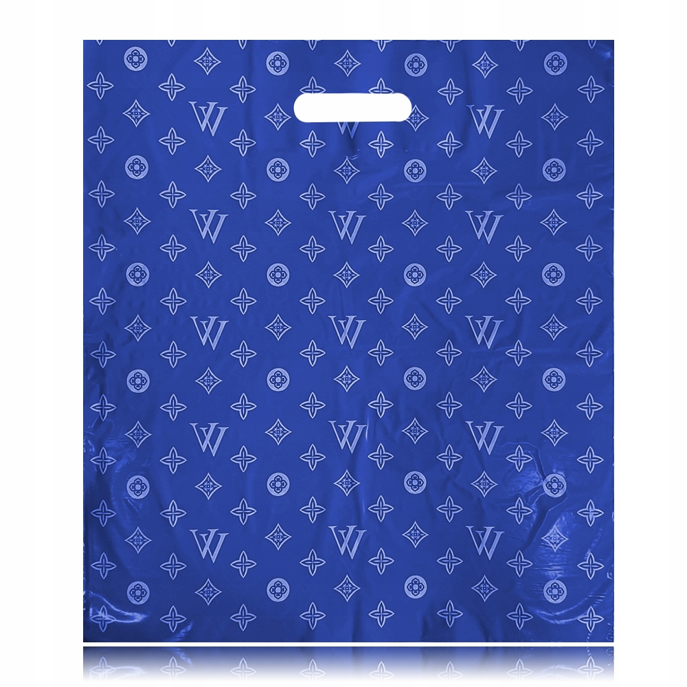 

Reklamówki VV Torba Market Niebieskie 40x45cm