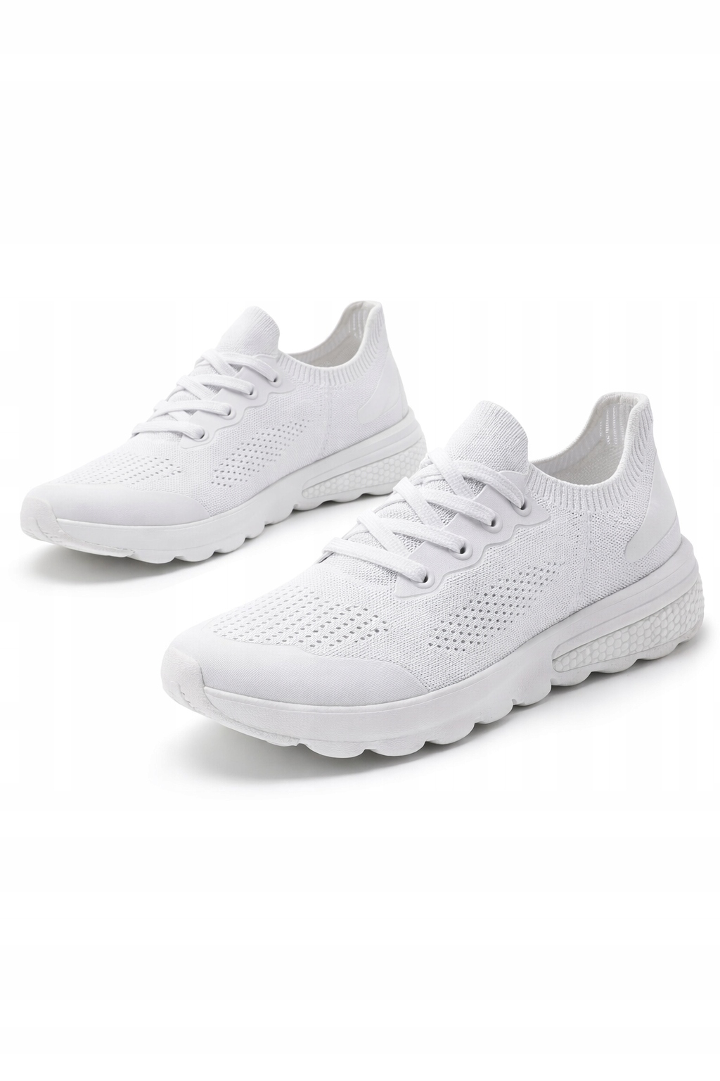 Geox Dámské Polobotky Bílé Šněrovací 39 I4B