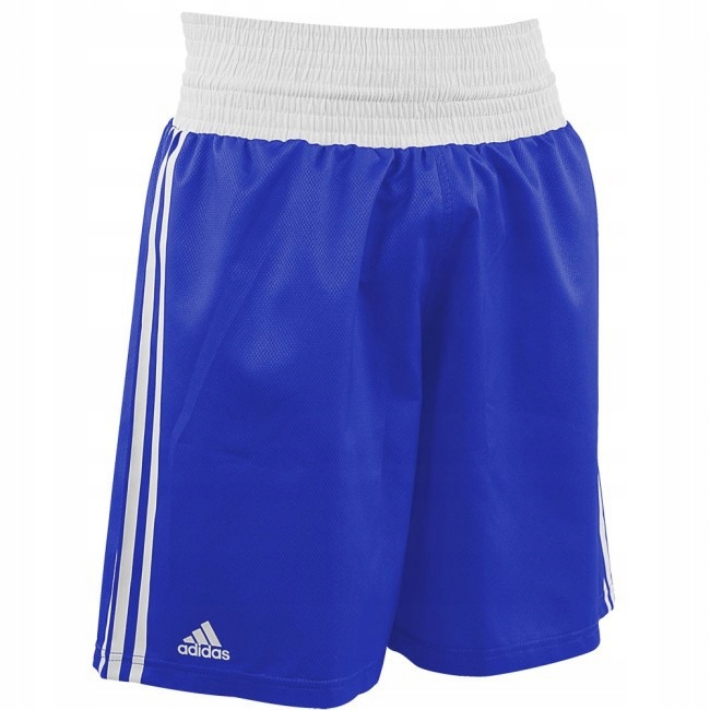 Boxerské šortky Adidas Boxing Punch Line Iba Tmavě modrá/Bílá Velikost: XXL