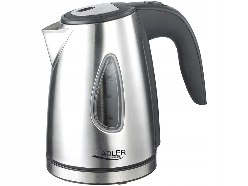 Czajnik Adler Ad 1203 1630 W 1L Stalowo-czarny