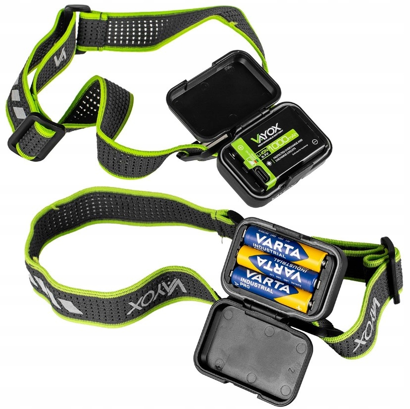 LATARKA CZOŁOWA AKUMULATOROWA LAMPKA CZOŁÓWKA NA GŁOWE CZOŁO LED USB Długość 6.5 cm