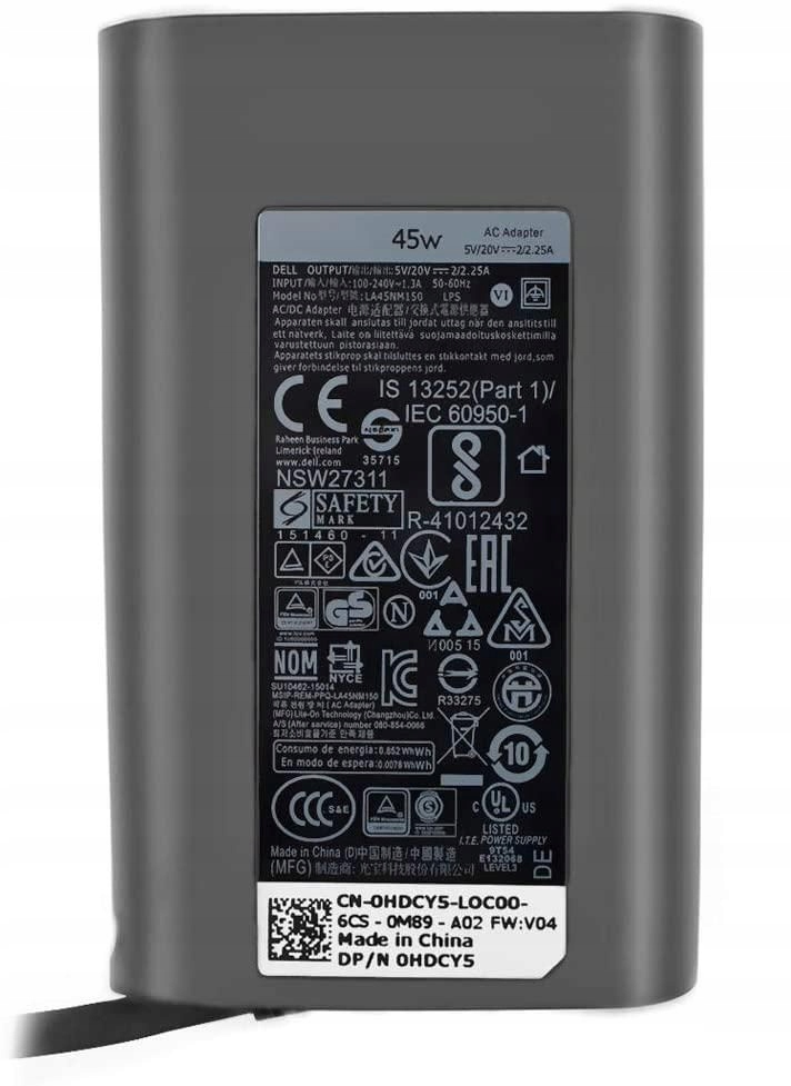 Dell zasilacz, 45W, 19.5V, 3, X2GC2