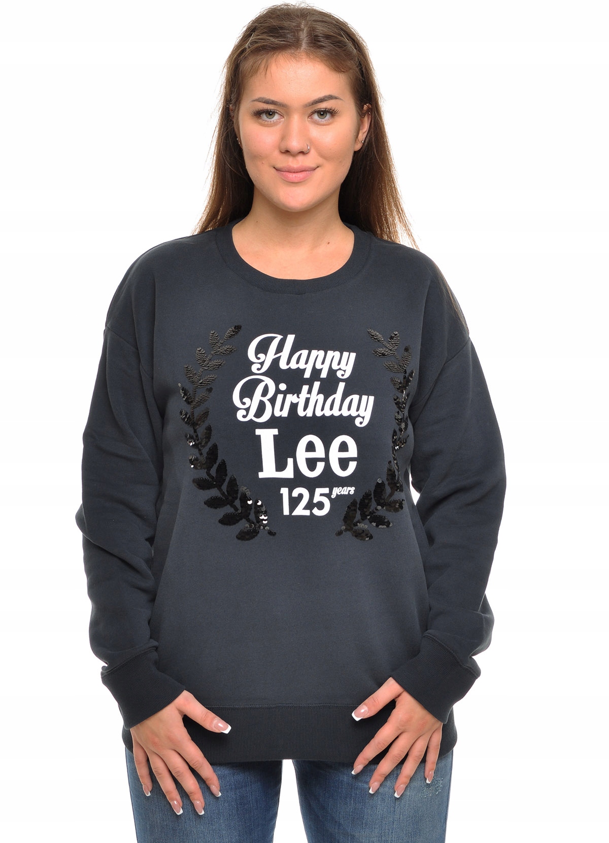 

Lee bluza Grey print Eddie Sws _ M 38